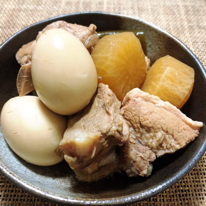 骨付き豚バラのおでん風煮込み レシピ 作り方 By 萌吉 楽天レシピ 骨付き豚バラのおでん風煮込み レシピ 作り方 By 萌吉 楽天レシピ
